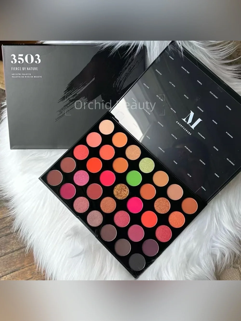 Morphe 35O3 Fierce By Nature Artistry Eyeshadow Palette